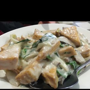 Black Mushroom and Coconut Milk at Moonlight Cafe in Seattle