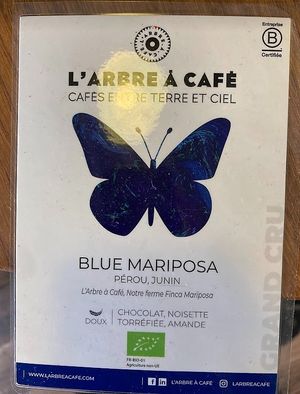 Organic coffee at Buena Onda Cà Phê in Paris