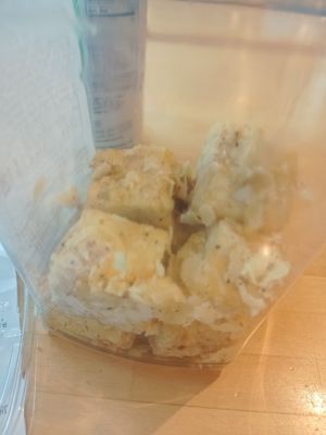 Chicken fried tofu at Whole Foods Market in Charlotte