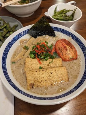 Vegan Tonkatsu ramen at ototo in Appleton