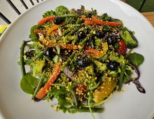 Great looking salad at Leonardo Café & Ristoro in Pisa