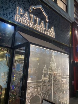 front at Patiala - W 35th St in New York City