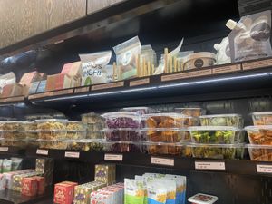 Roasted veggies, cashew cream and more #Veganuary at Isle of Us in New York City