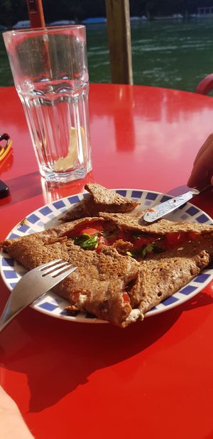 Galette Frisch und Wild at Lunas Crêpes in Schaffhausen