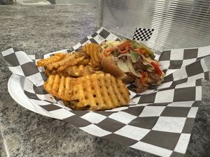   at Feed Me in Amarillo