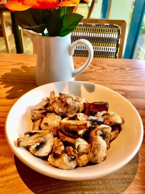 Sautéed mushrooms  at Thyme in Bangor