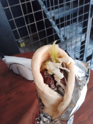 Before I ate it at 3 Bros Falafel in El Nido