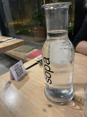 Water cheap  at Sopa - Boronat in Barcelona