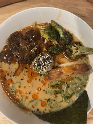 Spicy ramen  at Sopa - Boronat in Barcelona