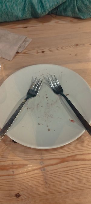 La cheesecake impresionante, ni me dio tiempo at Sopa - Boronat in Barcelona