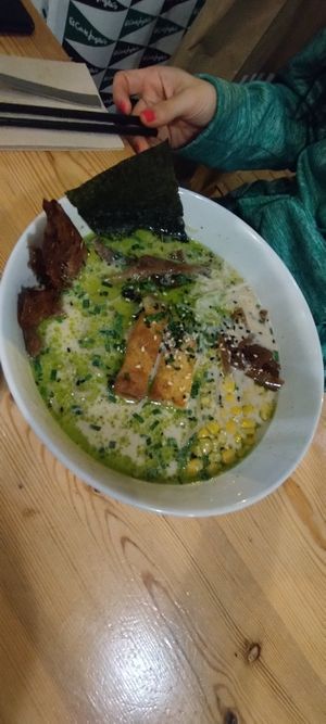 Ramen con sabor no pollo at Sopa - Boronat in Barcelona