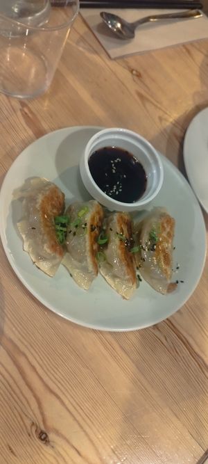 Gyozas at Sopa - Boronat in Barcelona