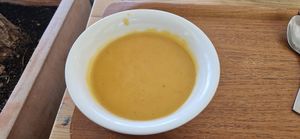 Sopa de carbassa at Sopa - Boronat in Barcelona