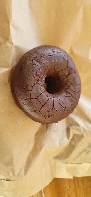 Mini dònut bombó vegà at Sopa - Boronat in Barcelona