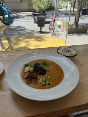 Panang curry  at Sopa - Boronat in Barcelona