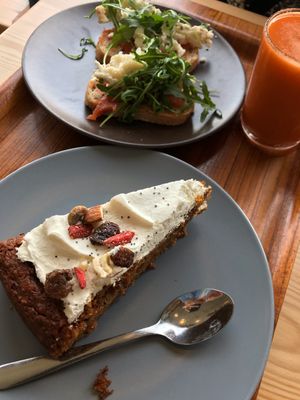 Carrot cake :) at Sopa - Boronat in Barcelona