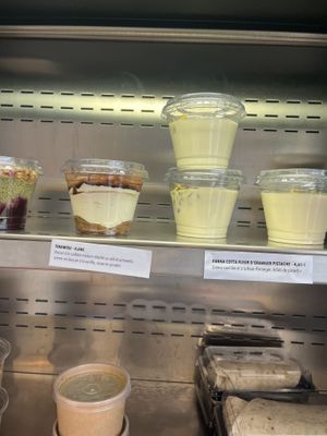  desserts at SOA Champs-de-Mars in Paris