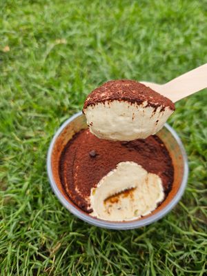 Creamy tiramisu 😍 at SOA Champs-de-Mars in Paris