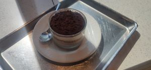 Vegan tiramisù at MXP - Bindi Dolci e Caffè - T1 in Ferno