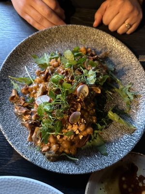 sweet potato and chickpea dish  at Reykjavik Kitchen in Reykjavik