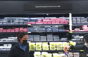 Organic fruit. at Whole Foods Market - E 57th in New York City