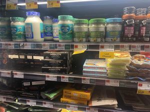 Vegan mayonnaise & meats   at Whole Foods Market - E 57th in New York City