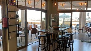 What a view 😍🫶🏽  at Touché in Mallorca