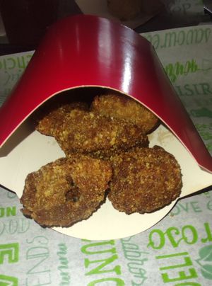 Jackfruit nuggets at Spino's in Lecce