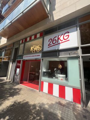 Front   at 26KG in Barcelona