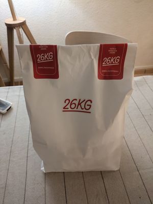 Packaging at 26KG in Barcelona