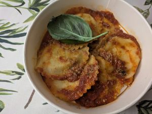 Takeaway ravioli at 26KG in Barcelona