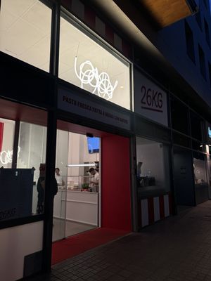 Exterior of the restaurant   at 26KG in Barcelona