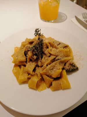 Tagliatelle funghi at 26KG in Barcelona