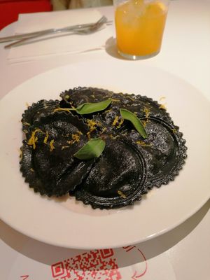 Truffle ravioli at 26KG in Barcelona