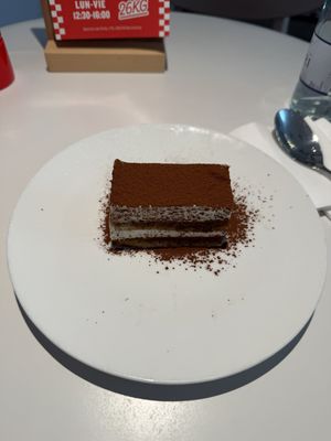 Best tiramisu I’ve hadd  at 26KG in Barcelona