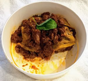 Vegan Lasagna at 26KG in Barcelona