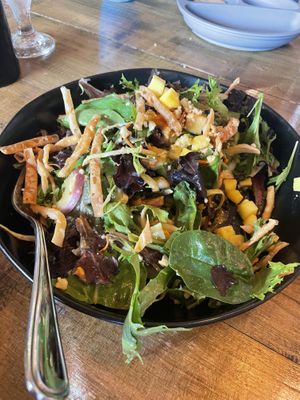Summer Asian salad (has honey)  at Krill in Durham