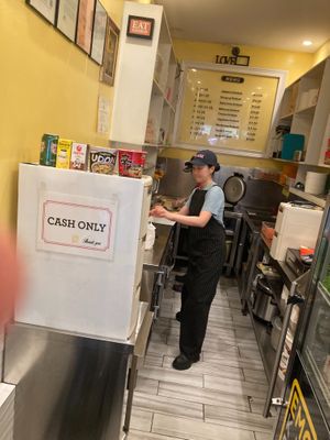 Inside: this is the complete shop; it is tiny! at E-MO in New York City