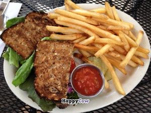 Black Bean Quinoa Burger at Christie's Kitchen in Redmond