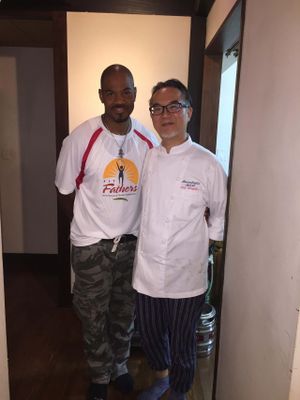 Kimatni and the Chef at HAZE in Fukuoka