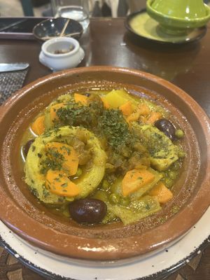 Tajine  at Le Petit Amandier in Marseille