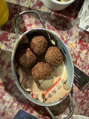 Falafel  at Draft Acıbadem in Istanbul