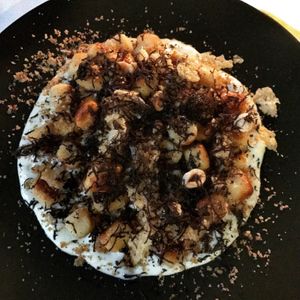 Gnocchi with shaved truffles and hazelnuts at Otto Ristorante in Sydney