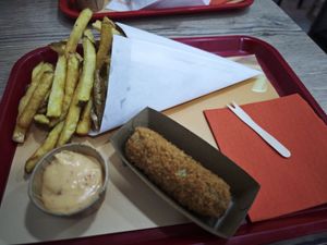  at Fries and More  in Brussels