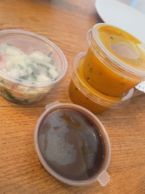 Sauces (ask for vegan only)   at Spice Valley in Horwich