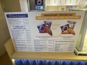 Bread menu   at O Plant-based - Nguyen Thuong Hien in Ho Chi Minh City