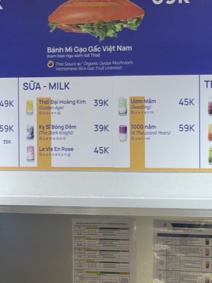 Milk   at O Plant-based - Nguyen Thuong Hien in Ho Chi Minh City