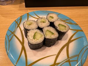 Cucumber Maki at Sushi Jiro in Kota Kinabalu