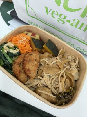 Shibi no Kitsune Bento ~ 16/8/24 at Veg-An in Central Singapore