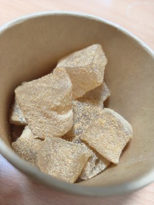 Warabimochi at Veg-An in Central Singapore